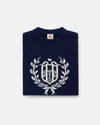 J. Press Crest Intarsia Knit Cotton Sweater
