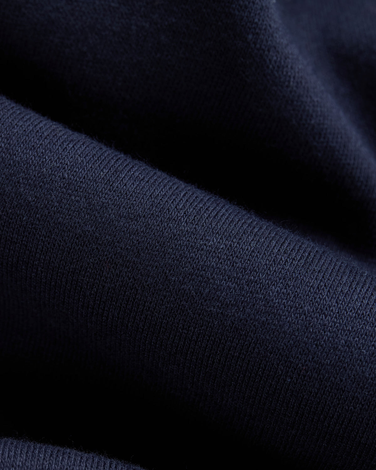 Navy Cotton Crewneck Sweatshirt Timothy Dwight