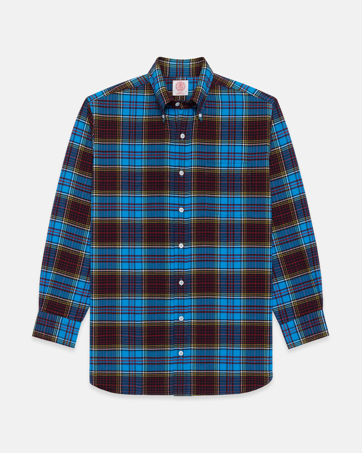 Made-in-USA Anderson Tartan Flannel Sport Shirt - Classic Fit