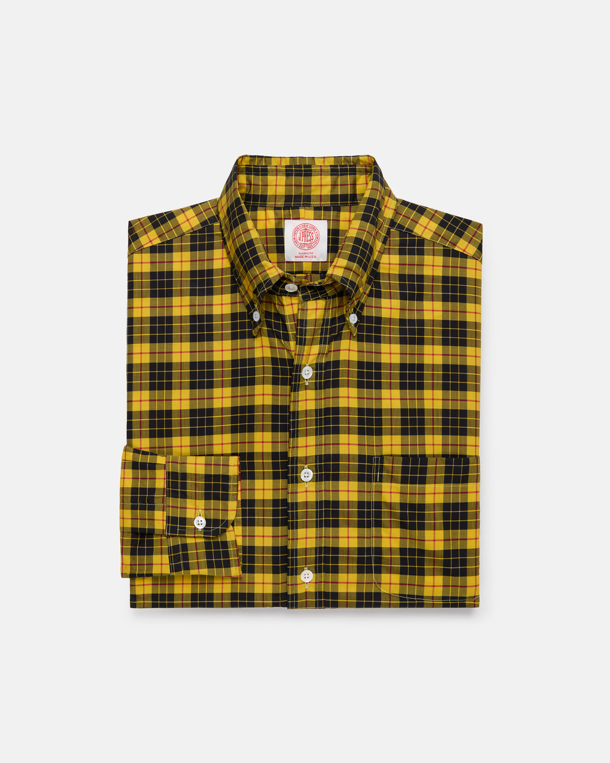 Made-in-USA Dress MacLeod Tartan Sport Shirt - Classic Fit