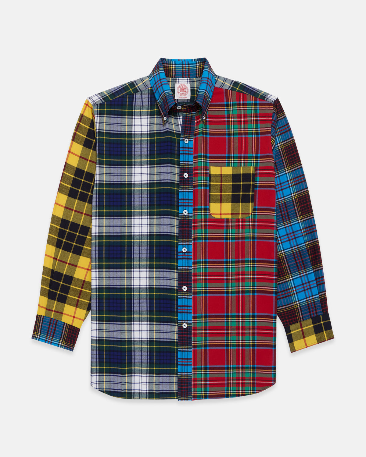 Made-in-USA Tartan Flannel Fun Sport Shirt - Classic Fit