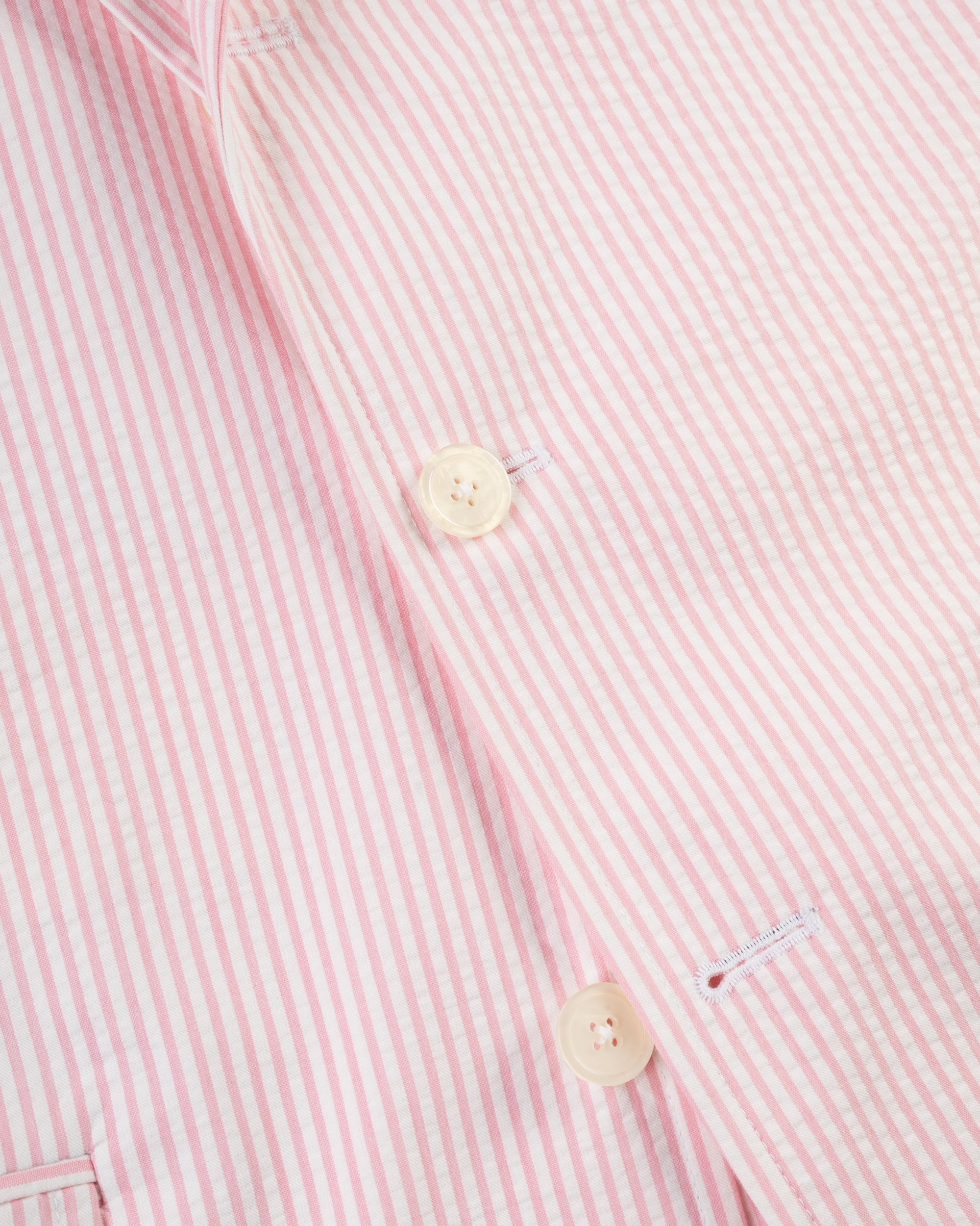Made-in-Canada Pink Stripe Seersucker Sport Coat
