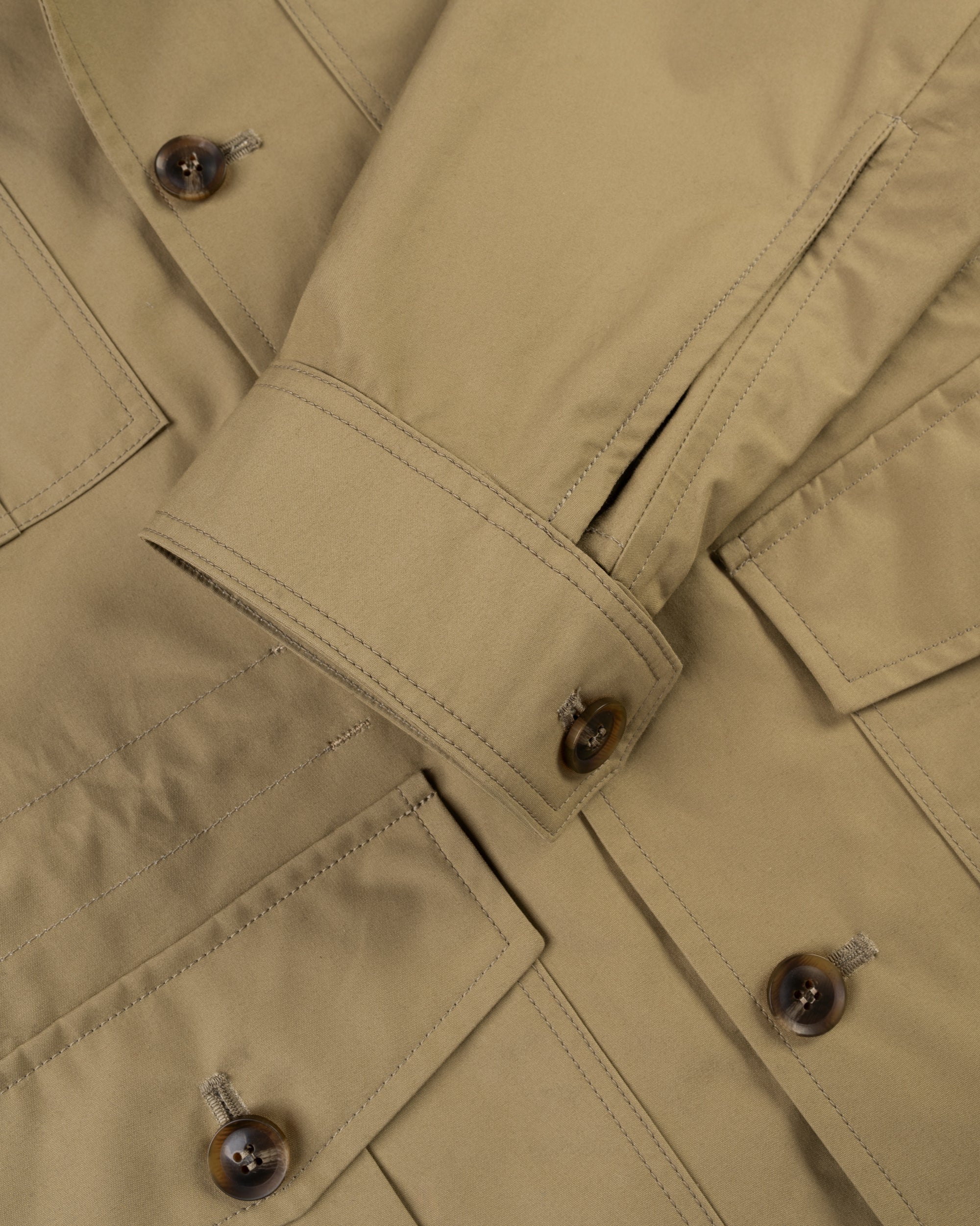Made-in-England Cotton Safari Jacket