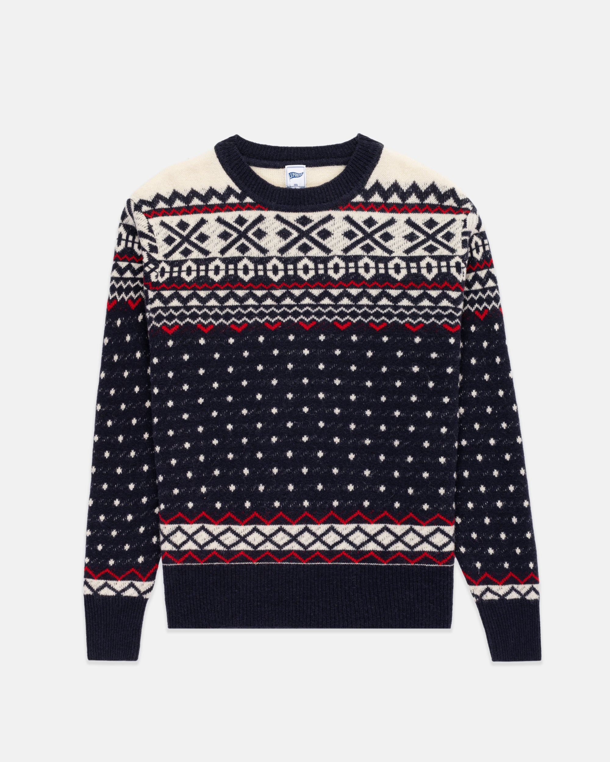 Nordic Style Ski Sweater - Trim Fit