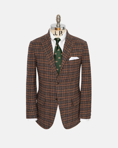 Multicheck Summer Tweed Sport Coat | J.PRESS — Pennant Label