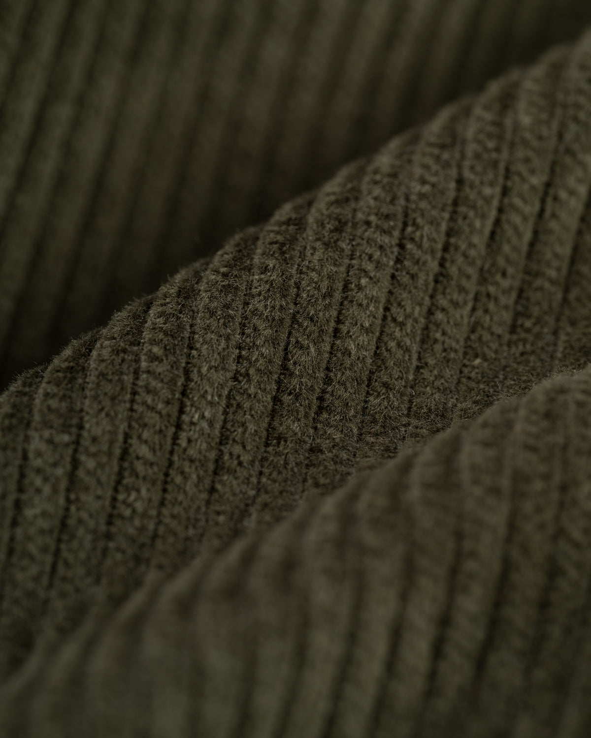 Made-in-USA Olive Wide Wale Corduroy Pant