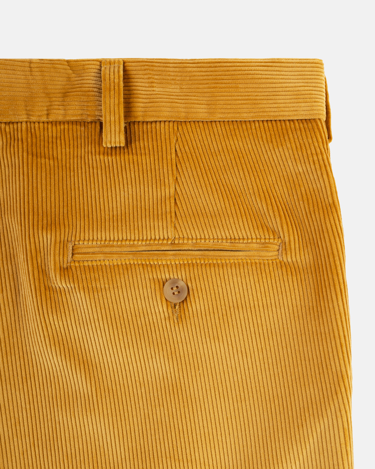 Made-in-USA Golden Tan Wide Wale Corduroy Pant