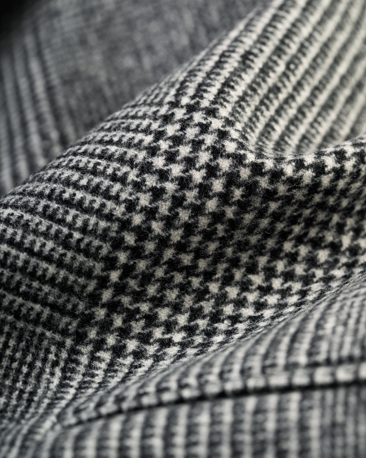 Made-in-Canada Black & White Prince of Wales Wool Flannel 1902 Model Suit