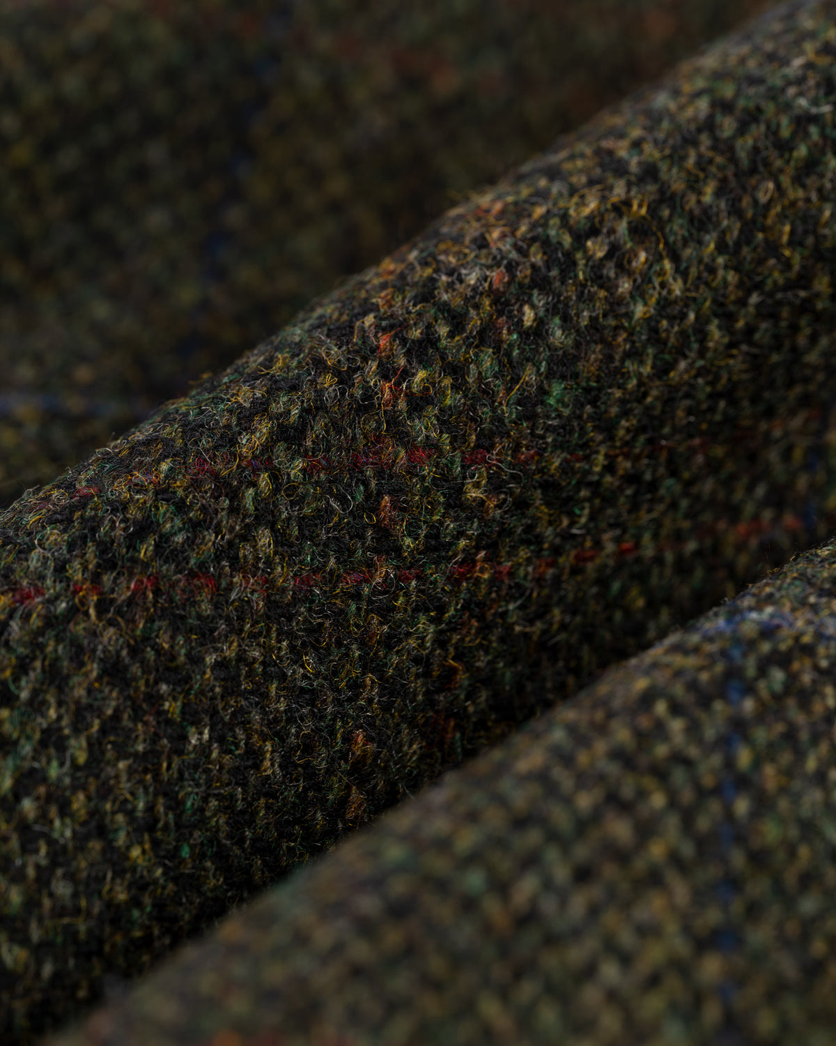 Made-in-Canada Olive Barleycorn Windowpane Sport Coat