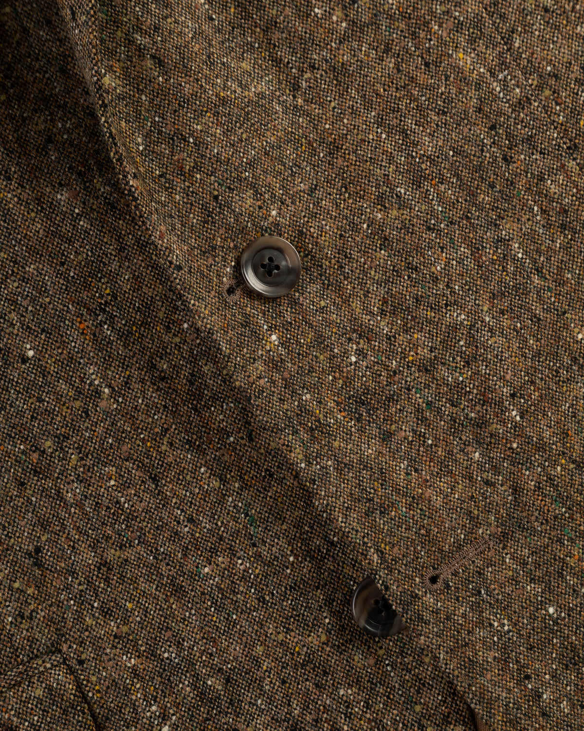 Made-in-Canada Brown Donegal Tweed Sport Coat