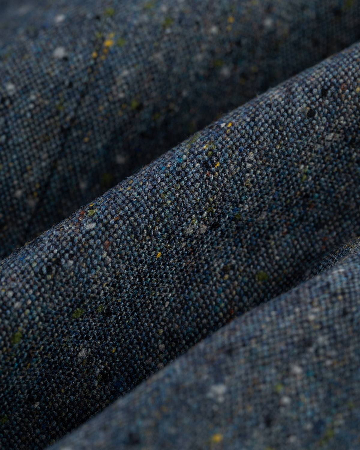 Made-in-Canada Blue Donegal Tweed Sport Coat