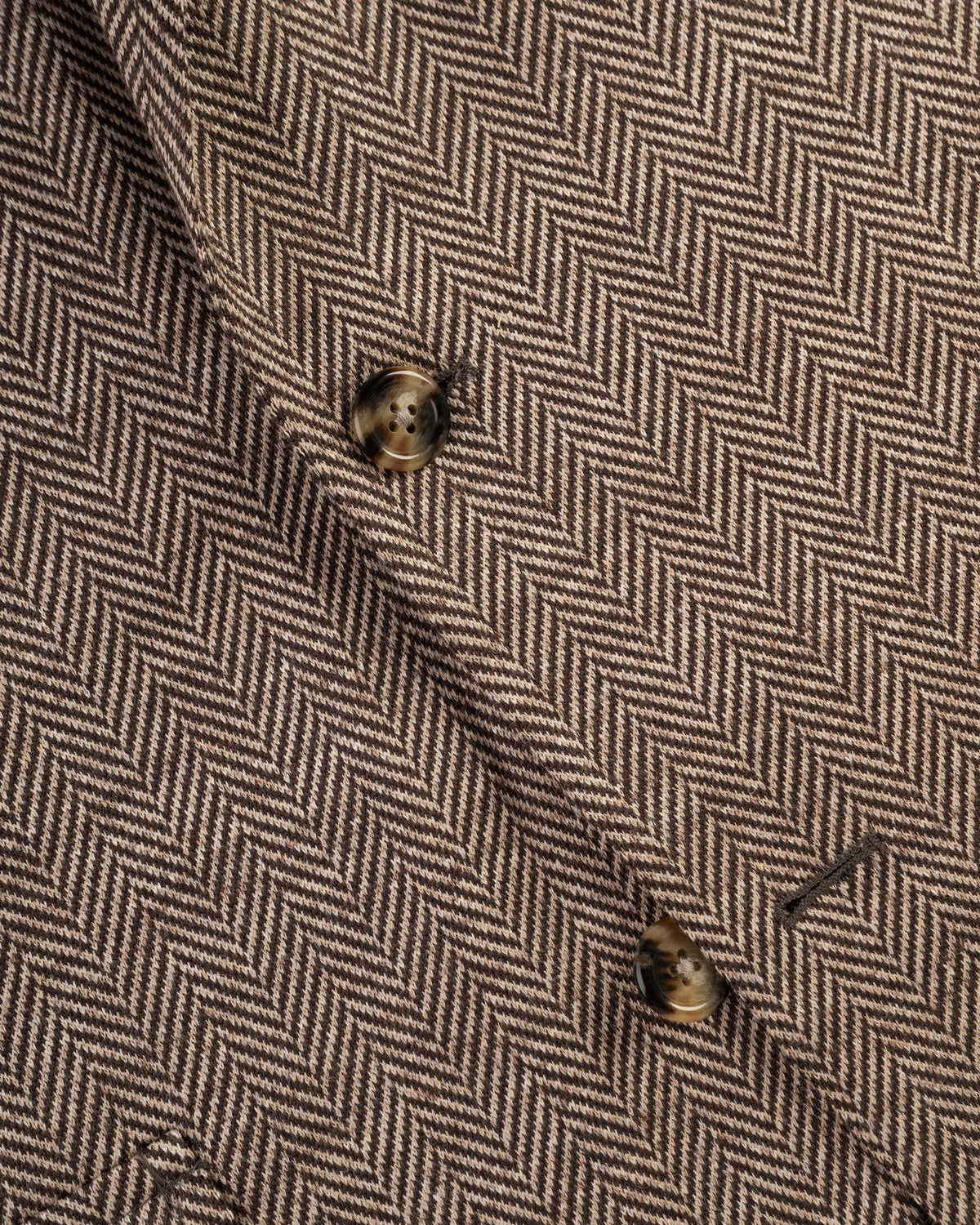 Light Brown Herringbone Knit Sport Coat