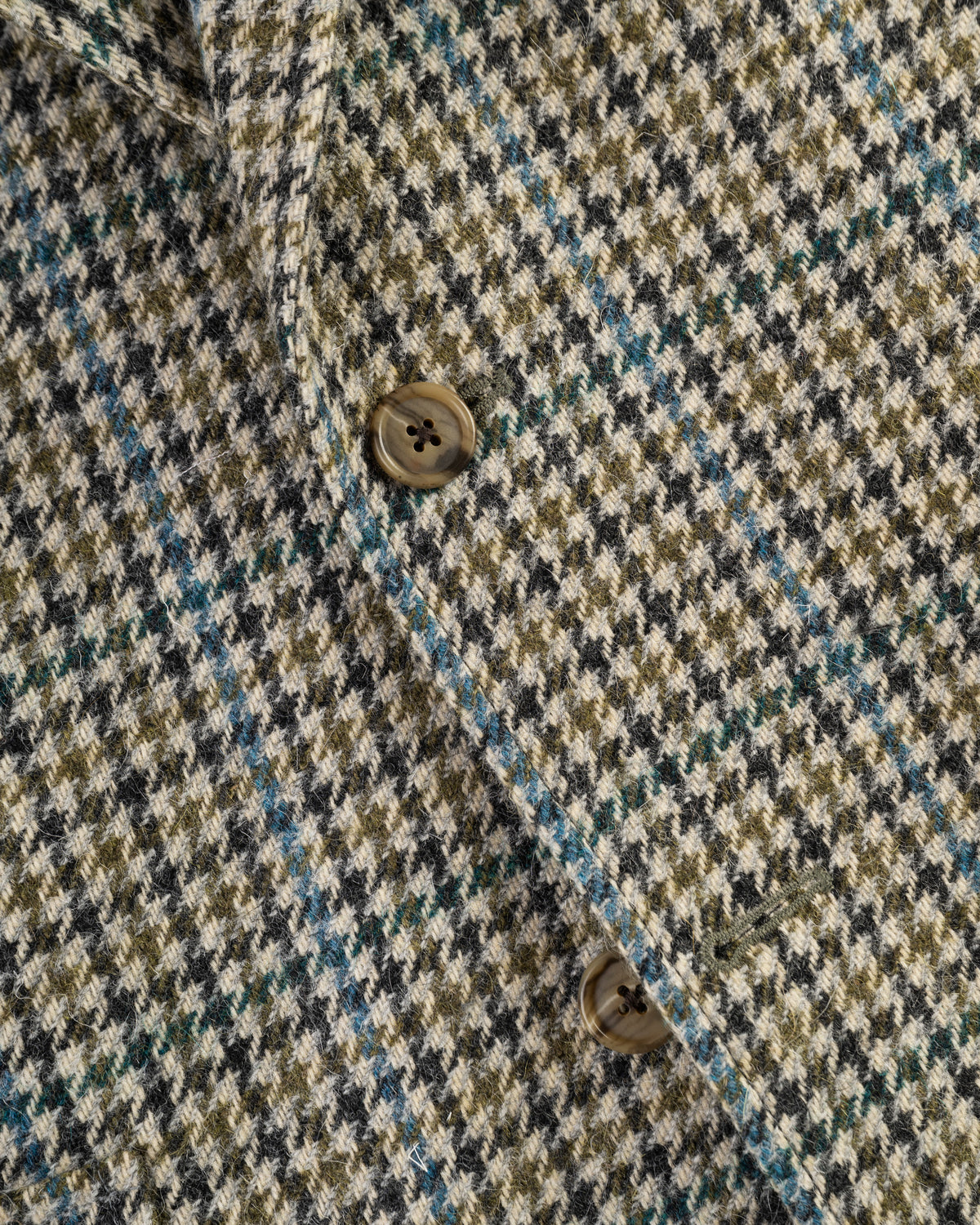 Made-in-Canada Light Olive Check with Pane Tweed Sport Coat