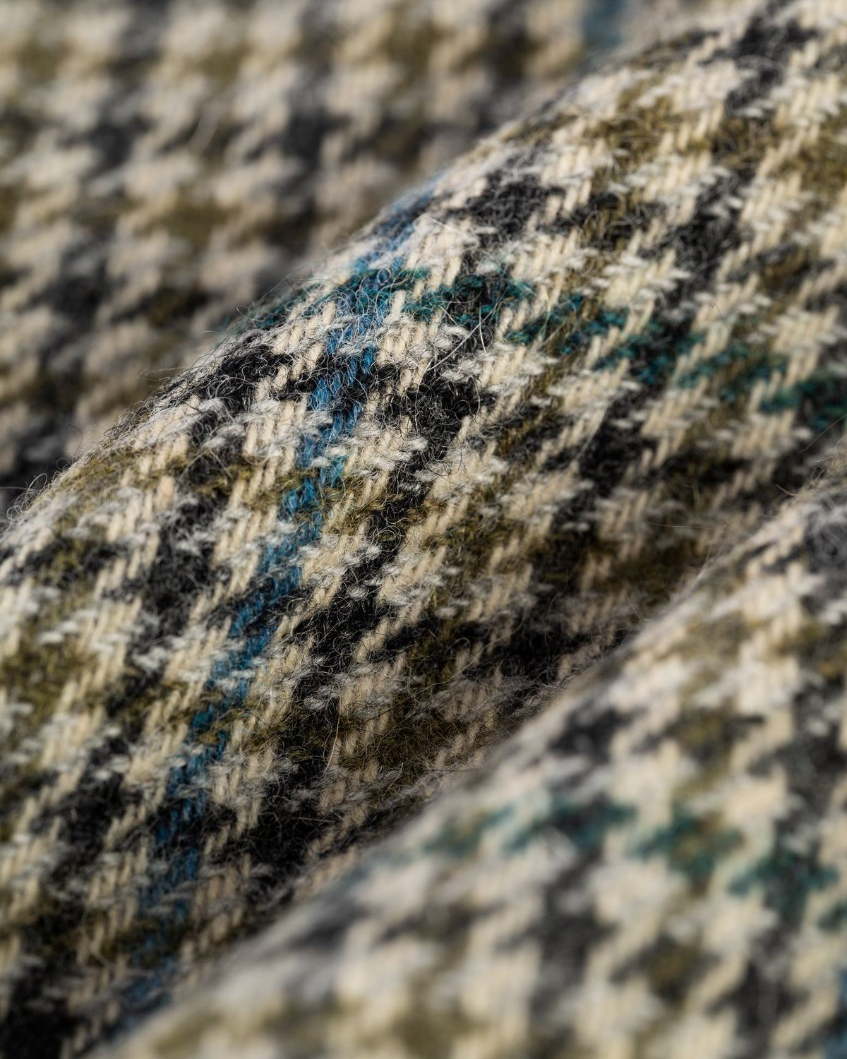 Made-in-Canada Light Olive Check with Pane Tweed Sport Coat