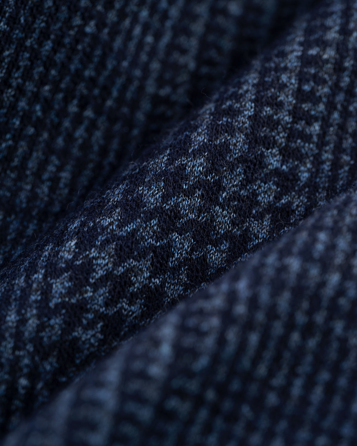 Blue Plaid Knit Sport Coat