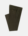 Made-in-USA Olive Wide Wale Corduroy Pant