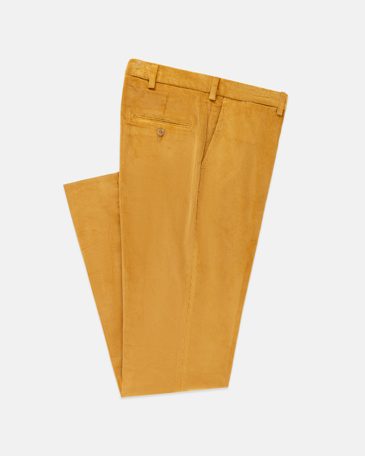 Made-in-USA Golden Tan Wide Wale Corduroy Pant