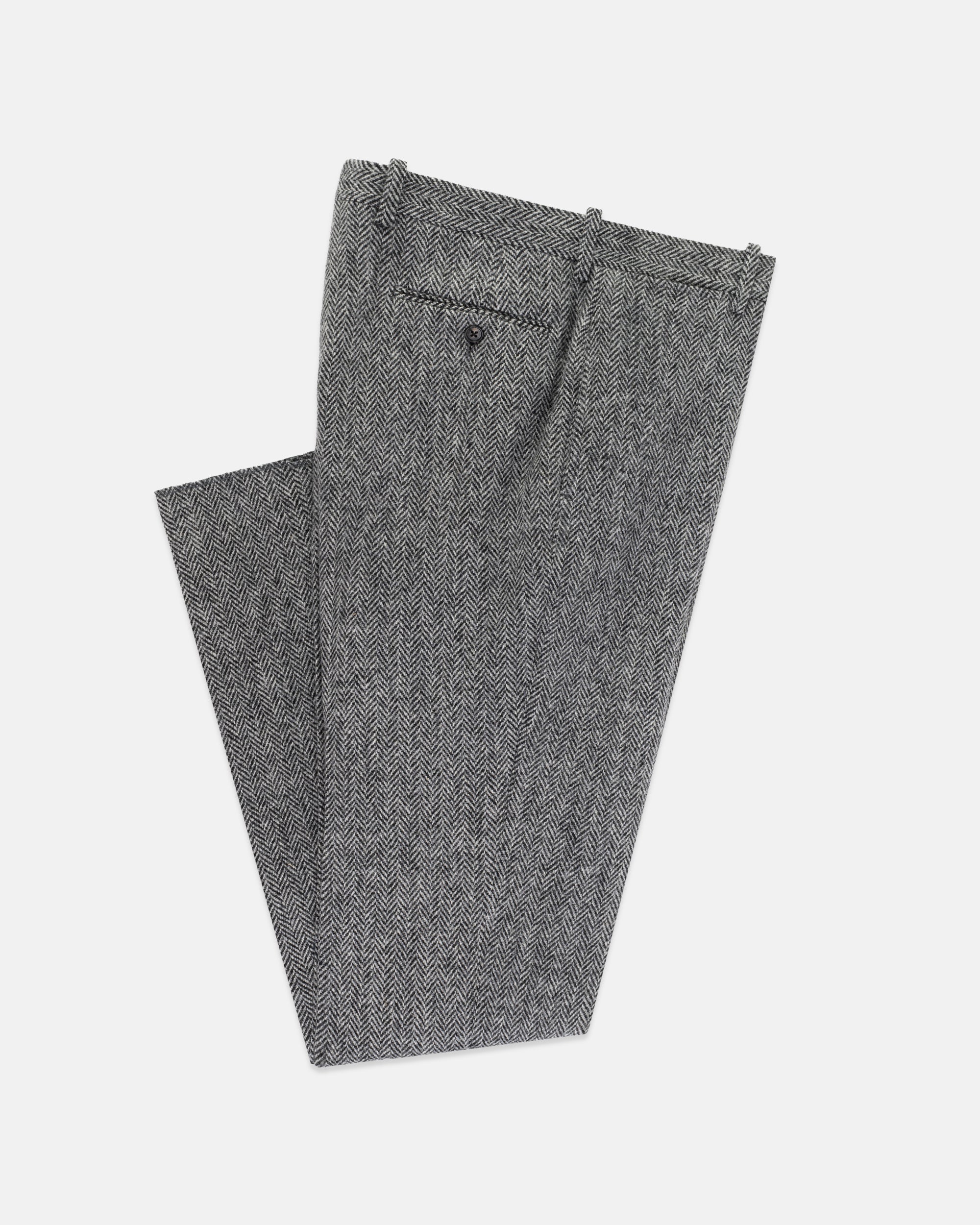 スーツ J.PRESS HERRINGBONE TWEED TROUSERS J. PRESS x HARRIS TWEED