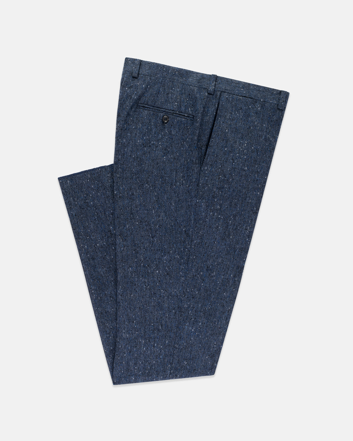 Made-in-Canada Blue Donegal Trousers