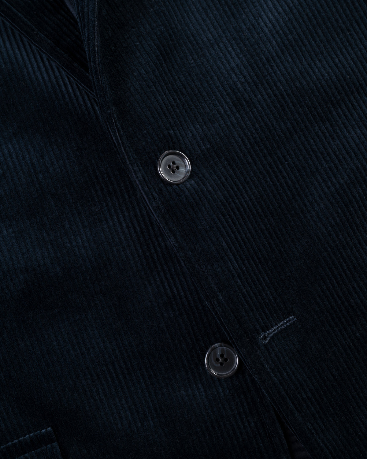 Made-in-USA Navy Cotton Corduroy Sport Coat