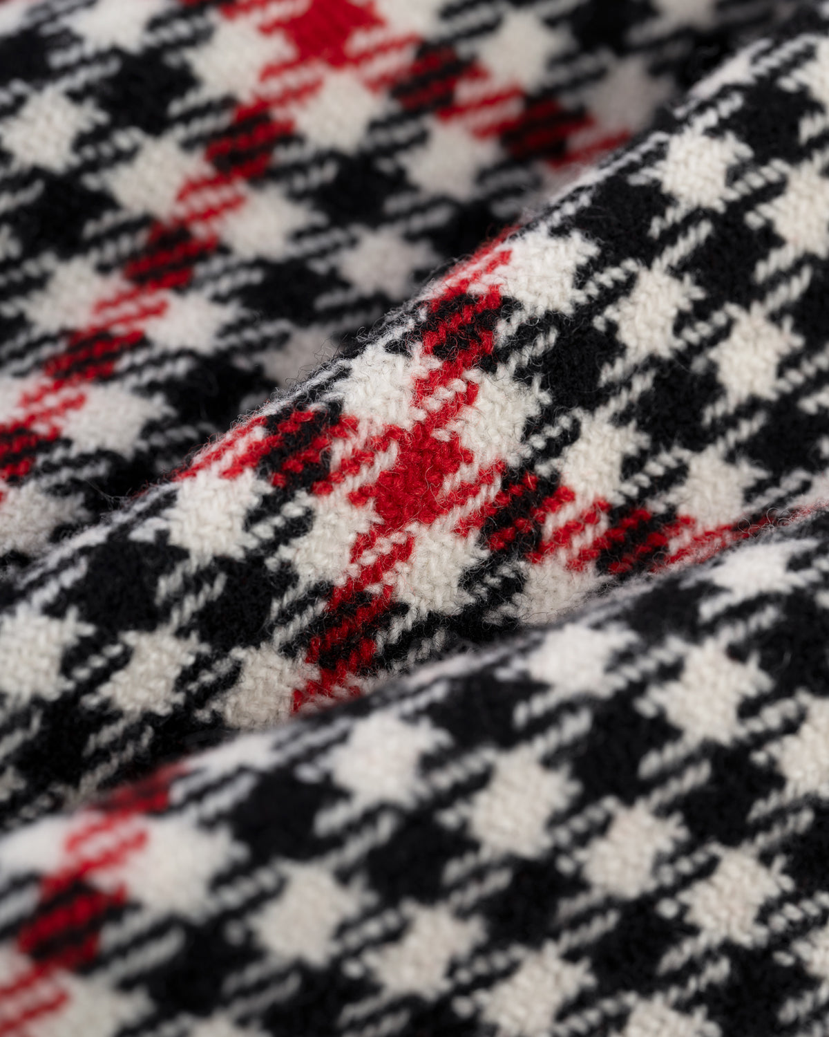 Made-in-USA Black & White Gun Club Check Tweed Sport Coat