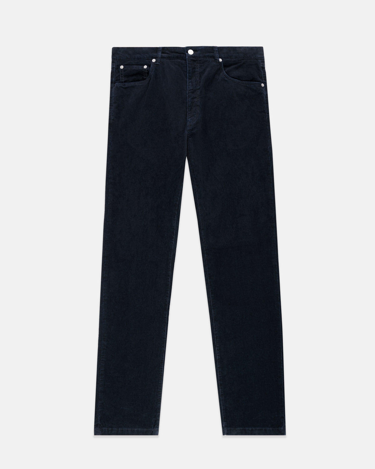 Navy 5-Pocket 16-Wale Corduroy Pant