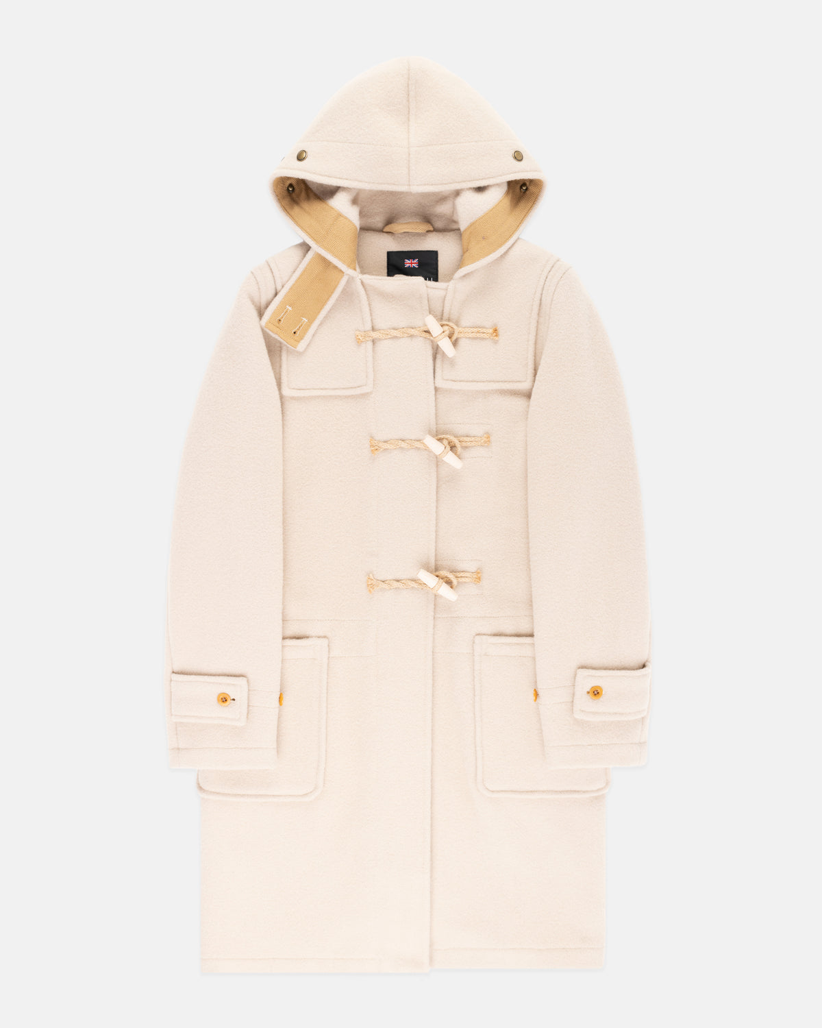 Made-in-England Women's Natural Original Monty Duffle Coat