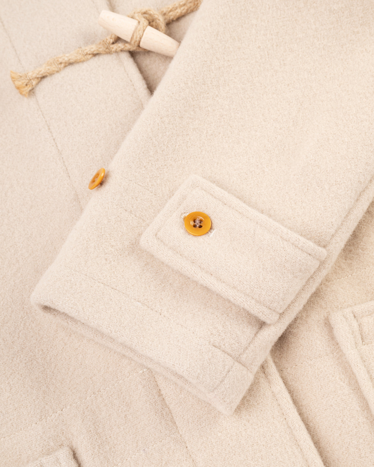 Made-in-England Women's Natural Original Monty Duffle Coat
