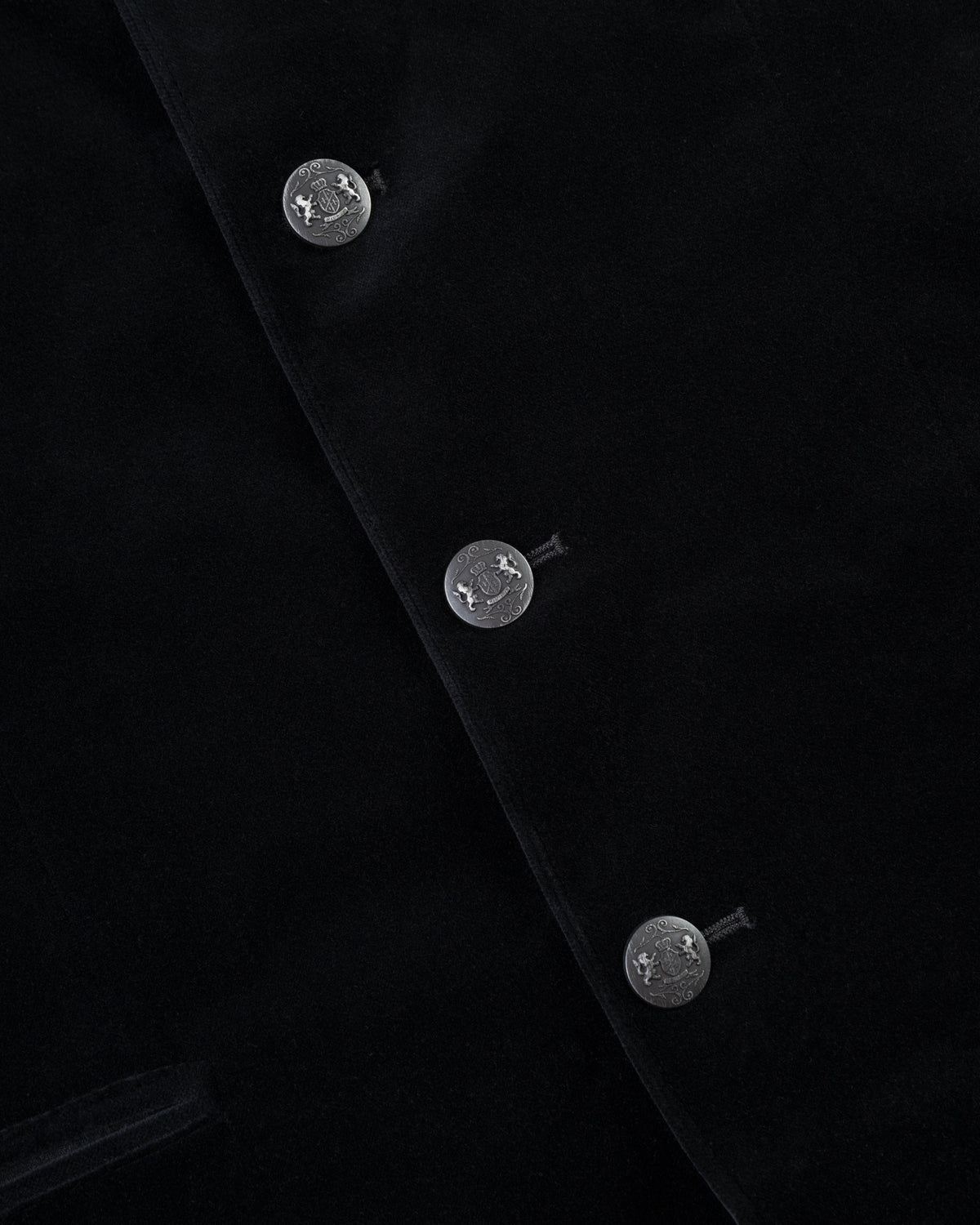 Made-in-Austria Black Velvet Tyrolean Jacket
