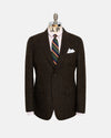 Made-in-Canada Brown Marl Harris Tweed Sport Coat