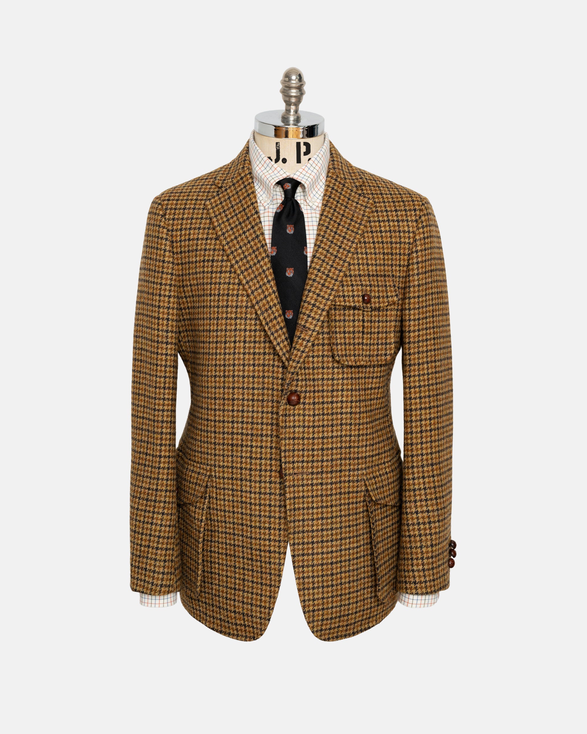 ジャケット・アウター J.PRESS SLinen Basket 2B Club Jacket Timeless Sport Coats & Blazers