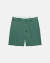Green Washed Canvas Cape Cod Shorts