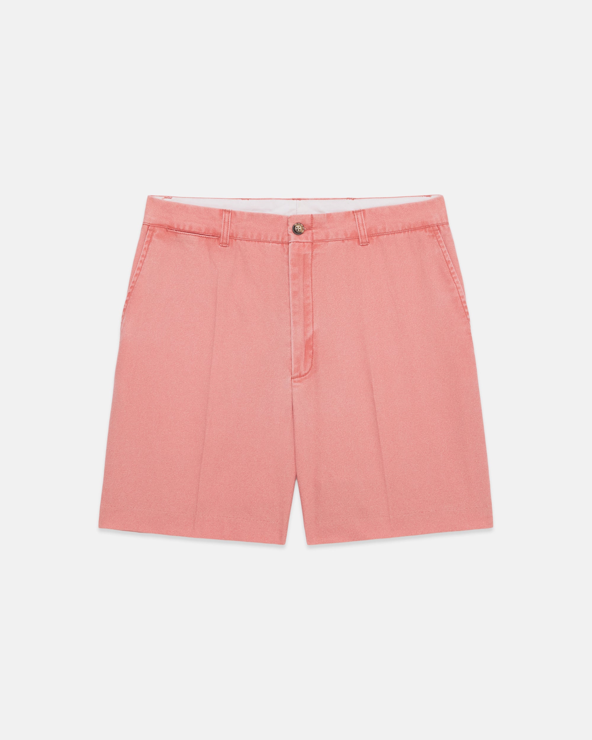 Red Washed Canvas Cape Cod Shorts