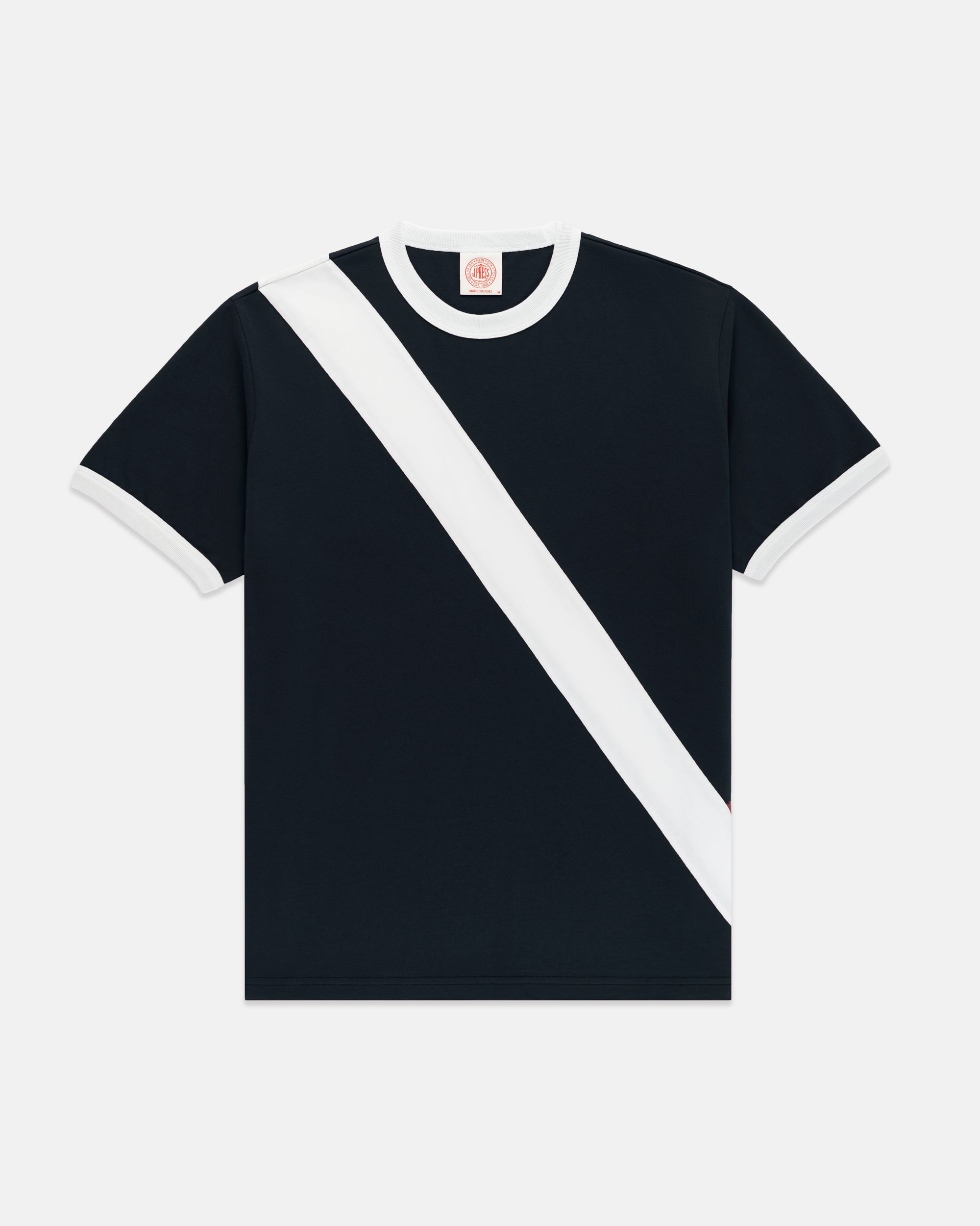 Navy Sash Rowing T-Shirt