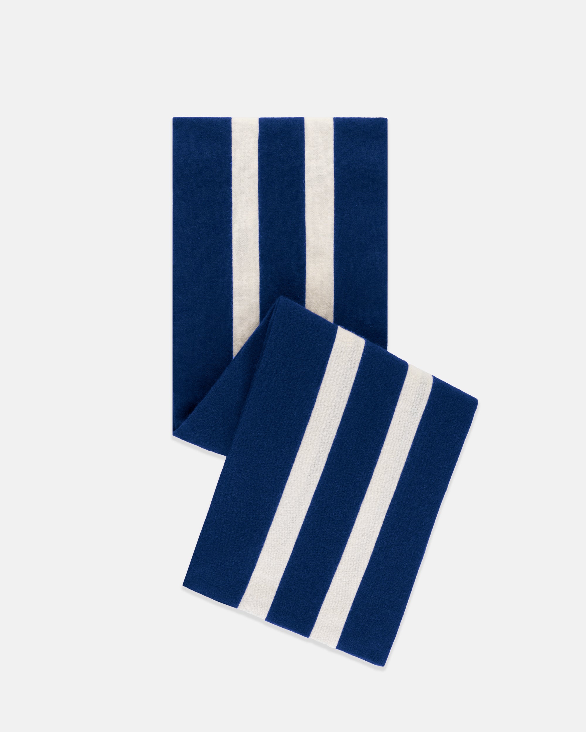 Schoolboy Muffler - Blue/White | Men's Winter Muffler - J. Press