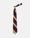 Made-in-UK Oxford "The Authentics" Cricket Club Silk Repp Tie