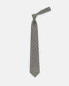 Made-in-UK Houndstooth Check Wool Tie