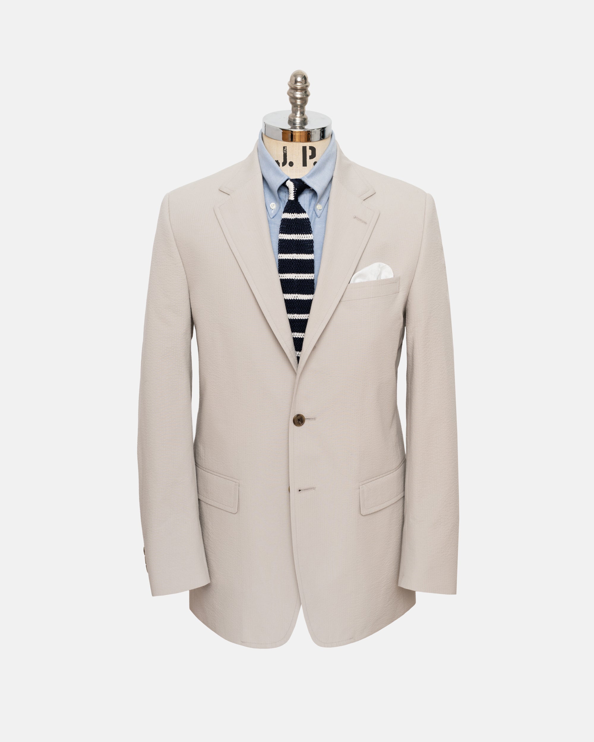 Made-in-Canada Tan Seersucker Sport Coat