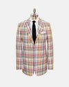 Made-in-Canada Peach & Yellow Pastel Authentic Madras Sport Coat