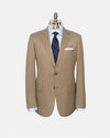Made-in-USA Tan Gabardine Suit
