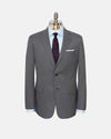 Made-in-USA Grey Gabardine Suit