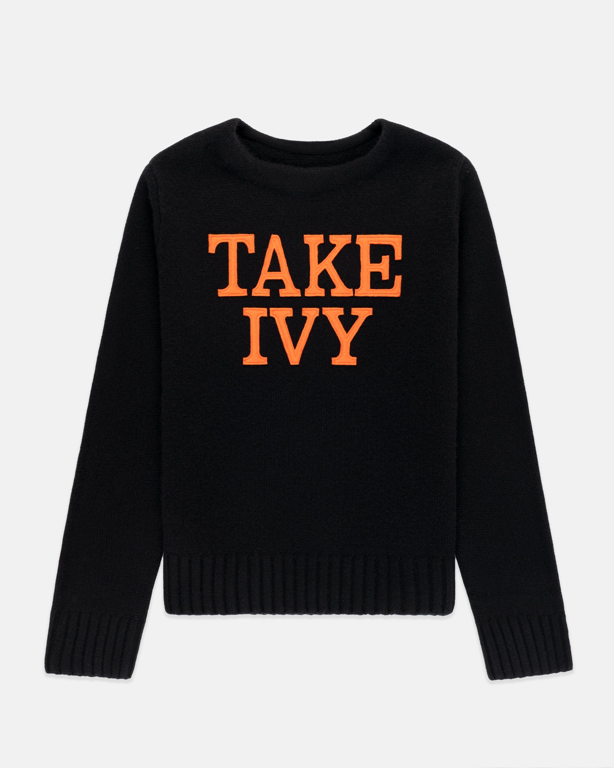 Take Ivy Stencil Boatneck Cotton Sweater
