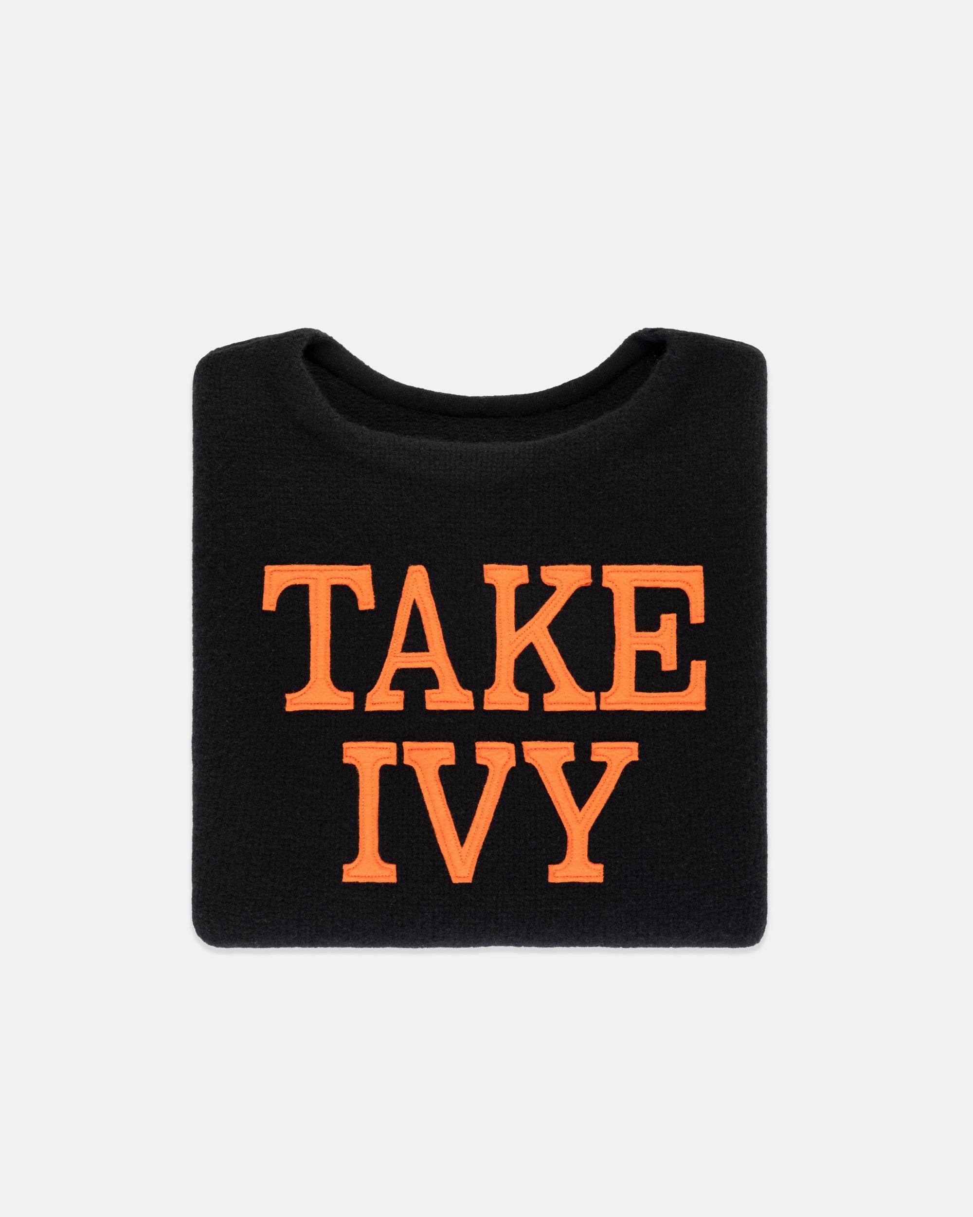 Take Ivy Stencil Boatneck Cotton Sweater