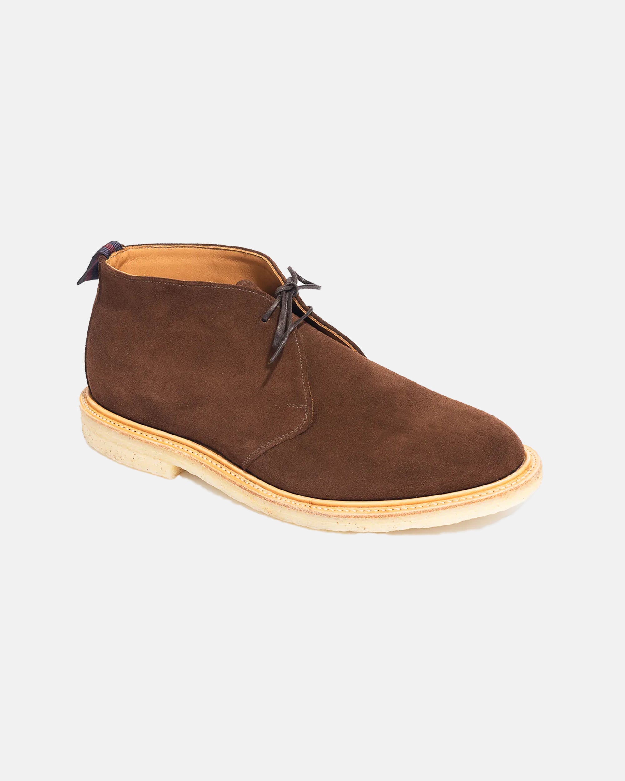 Made-in-England Snuff Suede Chukka Boot | J. PRESS