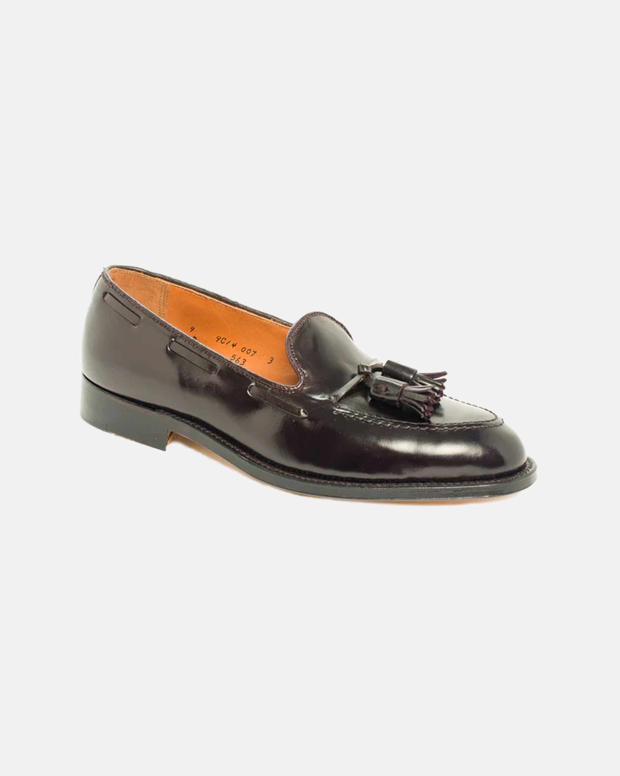Made-in-USA Burgundy no.8 Shell Cordovan Tassel Loafer | J.PRESS