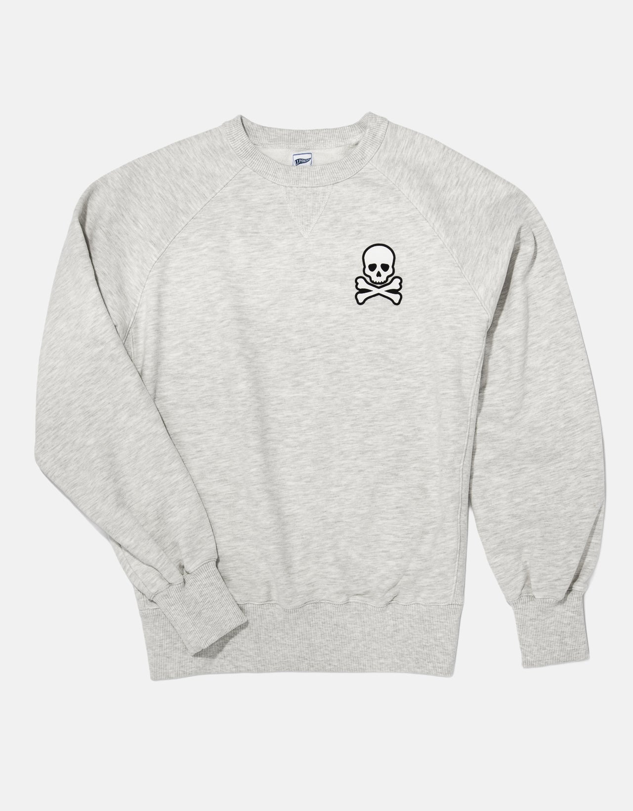 Grey Skull & Crossbones Sweatshirt