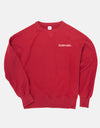 Crimson Harvard Spellout Sweatshirt
