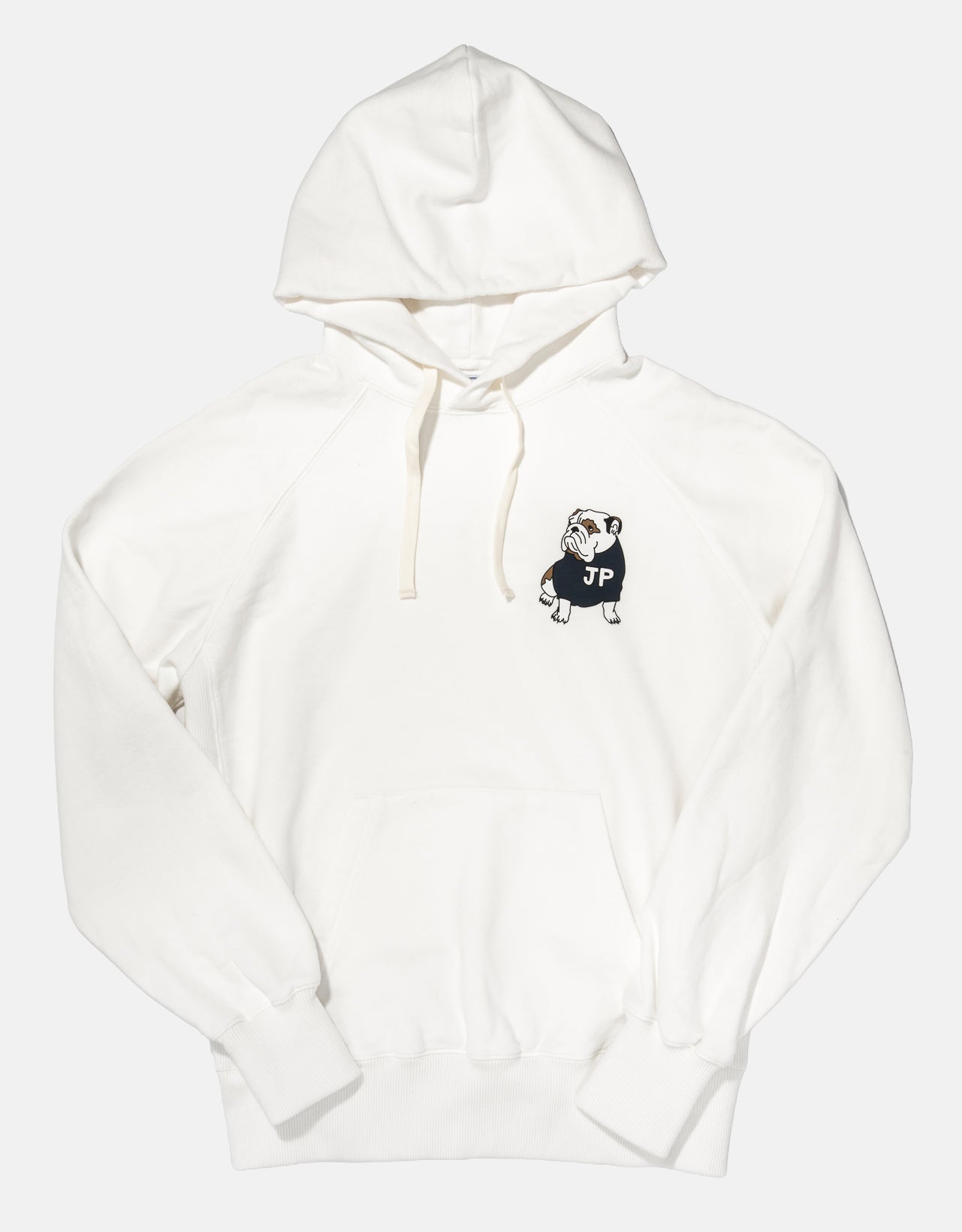 White J. Press Bulldog Hoodie