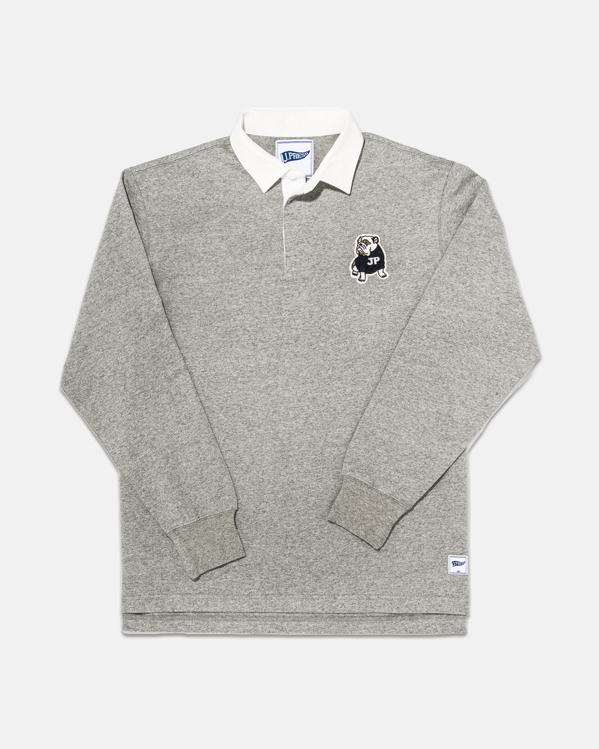 BULLDOG RUGBY SHIRT - GREY