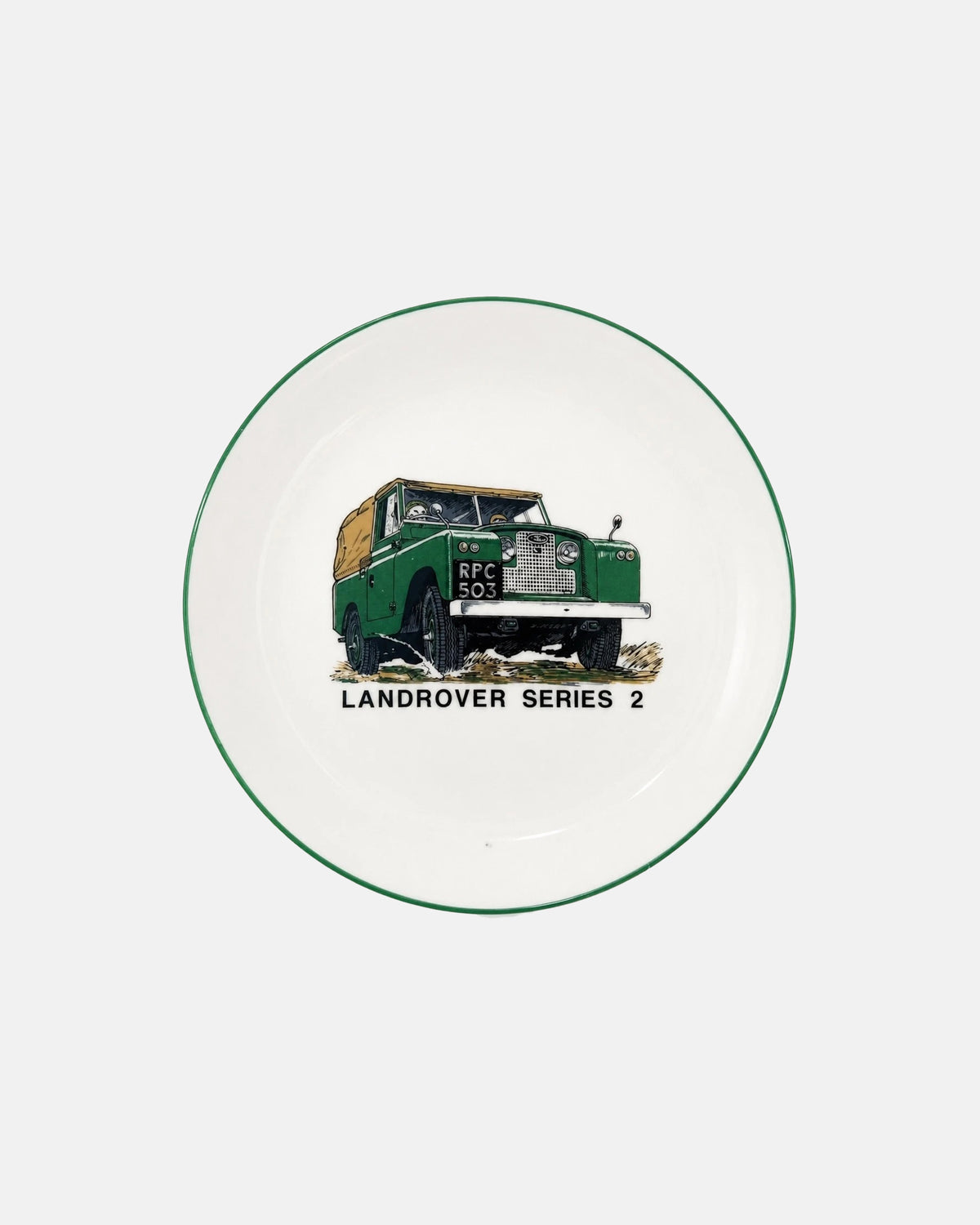 Vintage Land Rover Series 2 Porcelain Dish Made in England